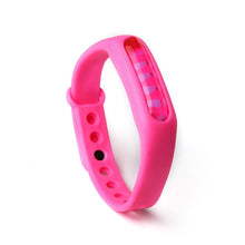 Load image into Gallery viewer, Color Mosquito Repellent Bracelet Summer Environmental Protection Silicone Capsule Bracelet Child Safety Belt Mosquito Killer