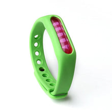 Load image into Gallery viewer, Color Mosquito Repellent Bracelet Summer Environmental Protection Silicone Capsule Bracelet Child Safety Belt Mosquito Killer