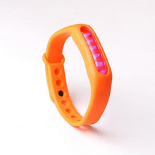 Load image into Gallery viewer, Color Mosquito Repellent Bracelet Summer Environmental Protection Silicone Capsule Bracelet Child Safety Belt Mosquito Killer
